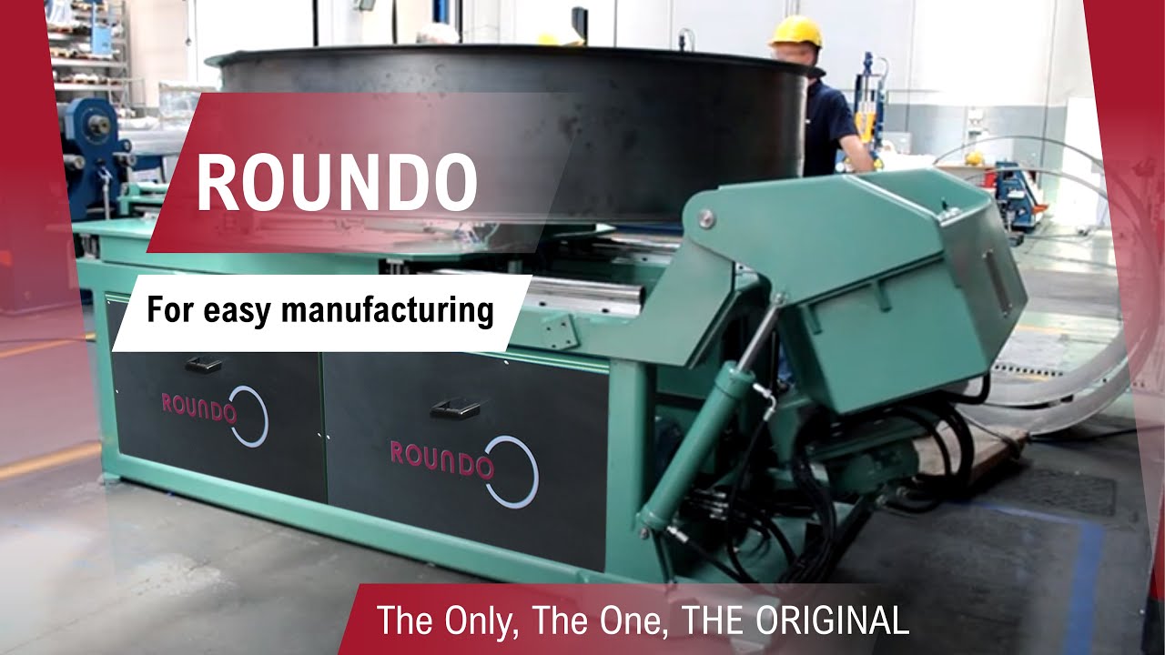 New ROUNDO Flanging Machine SF range