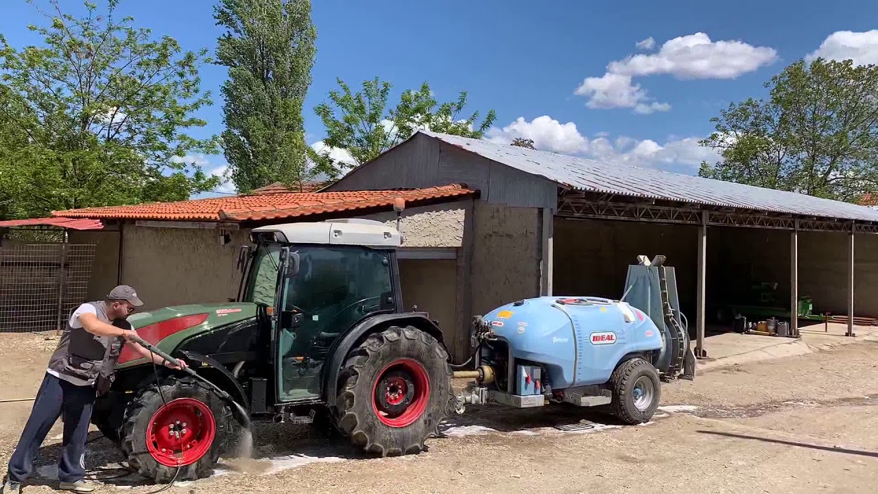 Cleaning Agricultural Equipment,time lapse!!