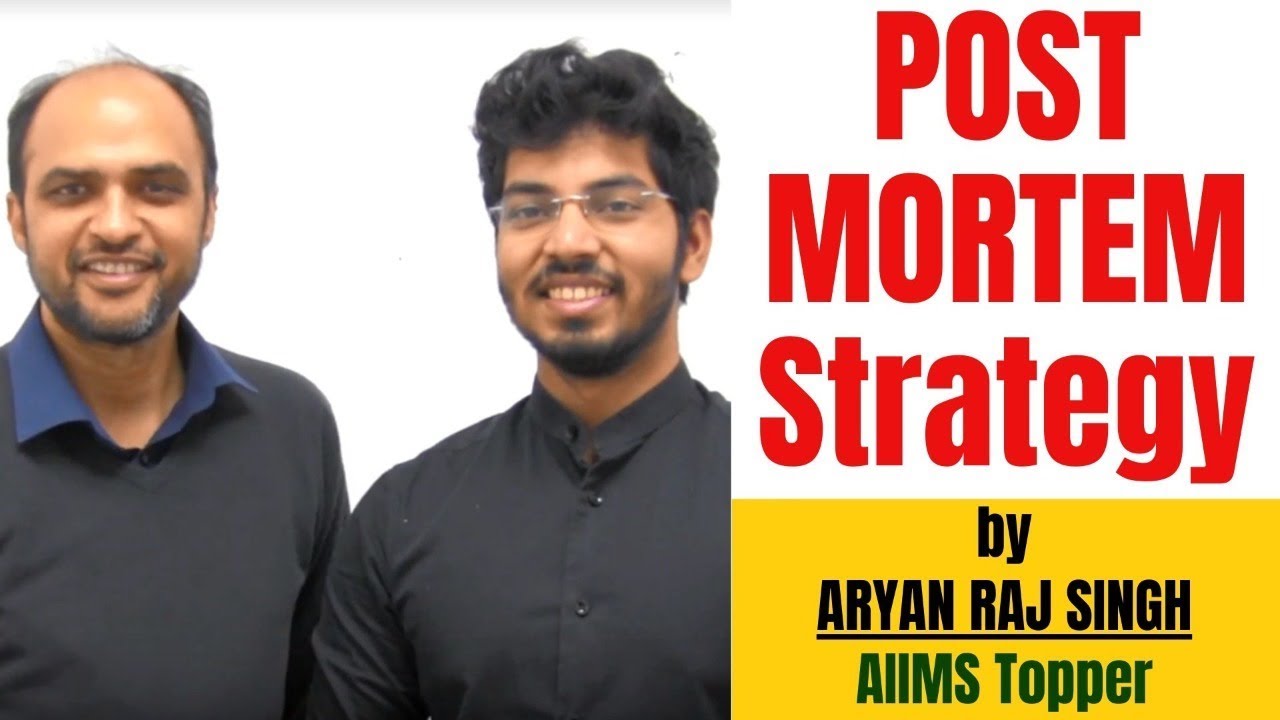 MOCK Test POST MORTEM Strategy by Aryan Raj Singh (NEET Score: 690/720) - NEET 2020 NEET 2021