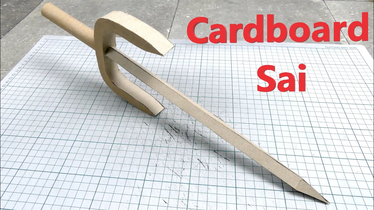 How to make Cardboard Sai