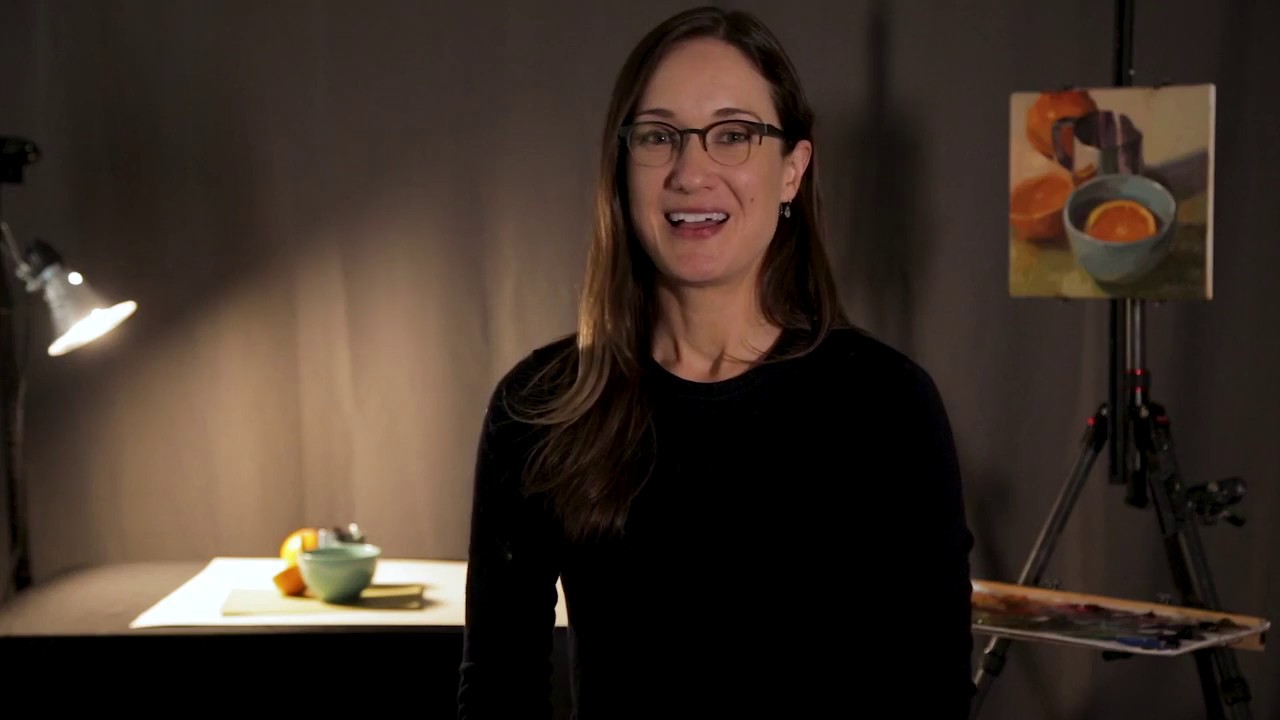 Sarah Sedwick in Oil Painting Boot Camp