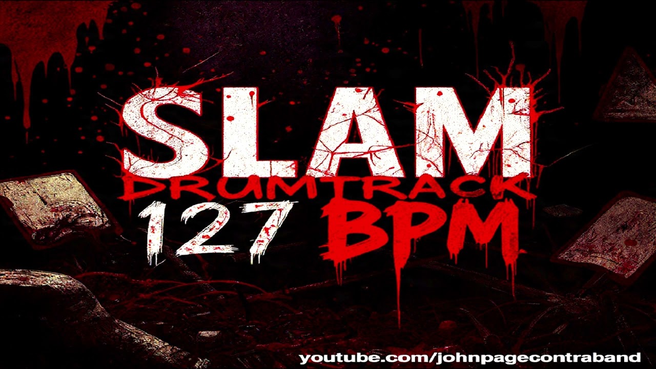 Slam Death Metal Drum Backing Track 127 BPM Free Beat