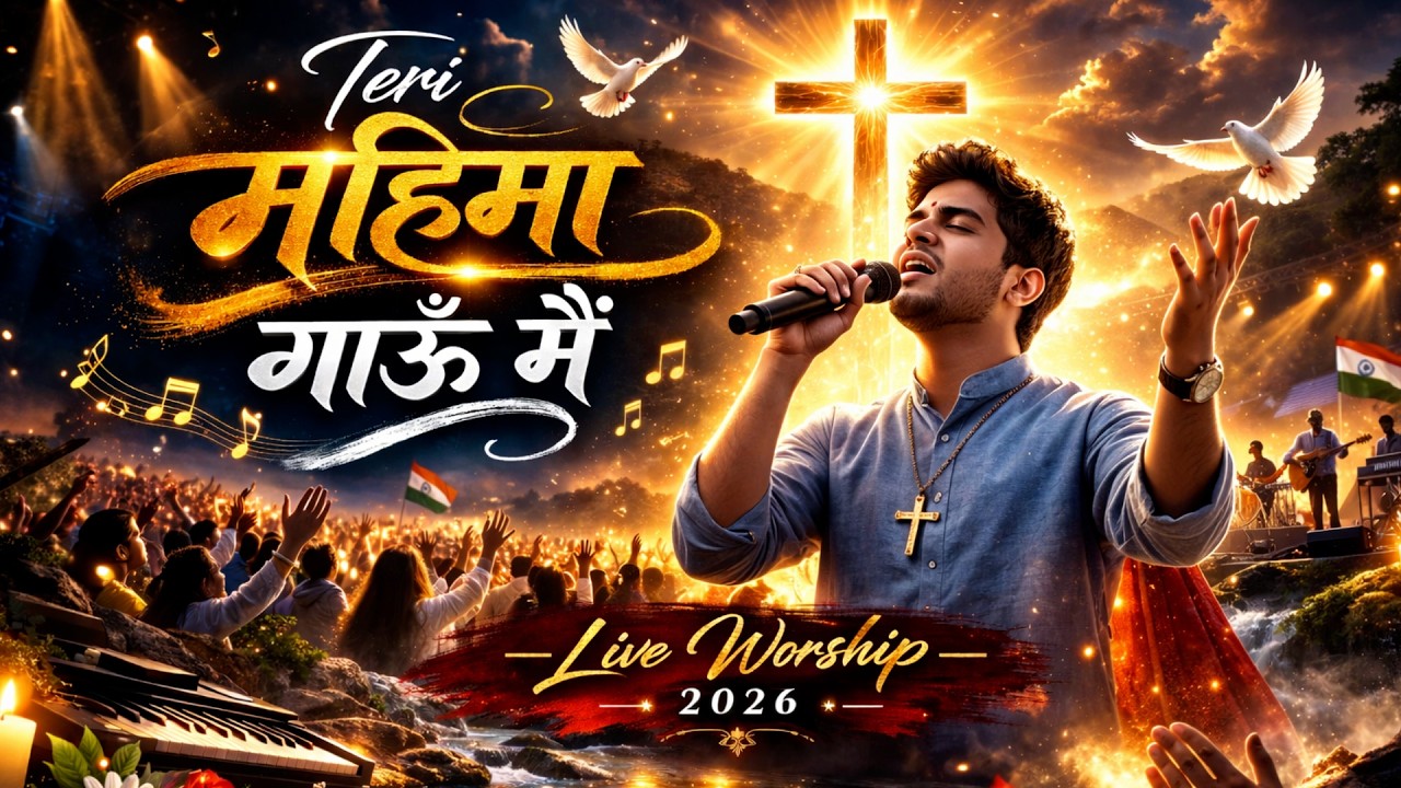 तेरी महिमा गाऊँ मैं | Powerful Hindi Worship Song 2026 | Heart Touching Christian Devotional