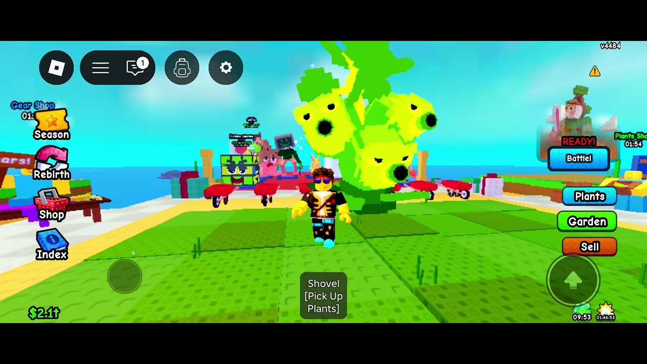 Gacha all plant in Plants vs Brainrots#david #roblox 