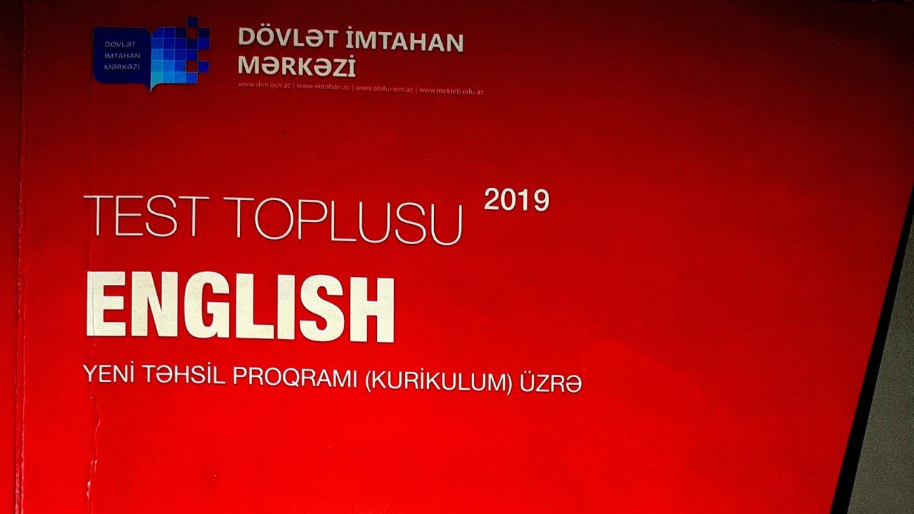 DİM TEST TOPLUSU ,Artiklların testler üzerinde sadə izahı (1-80)