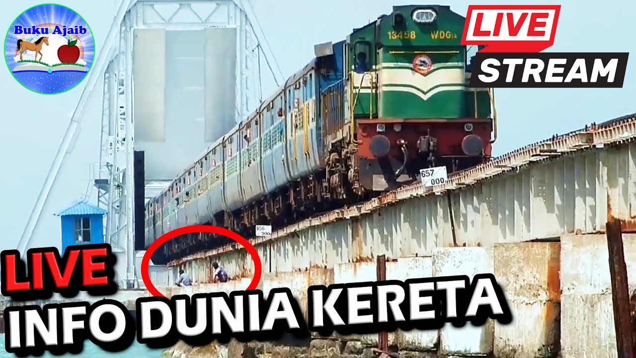 LIVE Streaming Info Dunia Kereta Api dan Transportasi Lainnya Part 1 Buku Ajaib