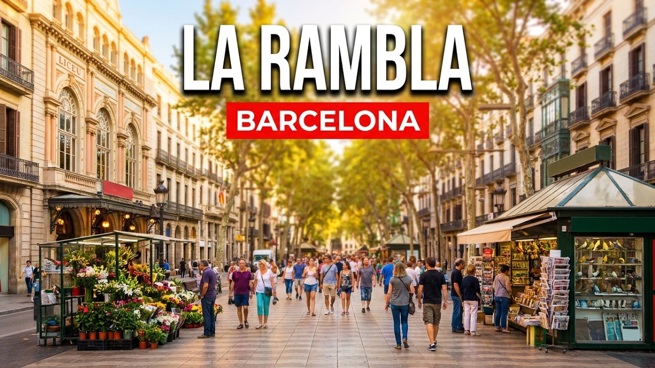 ✅ Qu&eacute; ver en LA RAMBLA de Barcelona