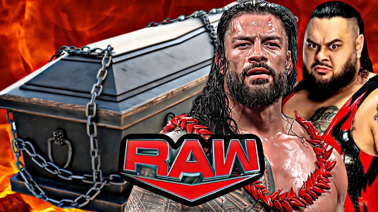 Роман Рейнс против Бросона Рида, WWE Raw Netflix, матч в гробу, WWE 2k25