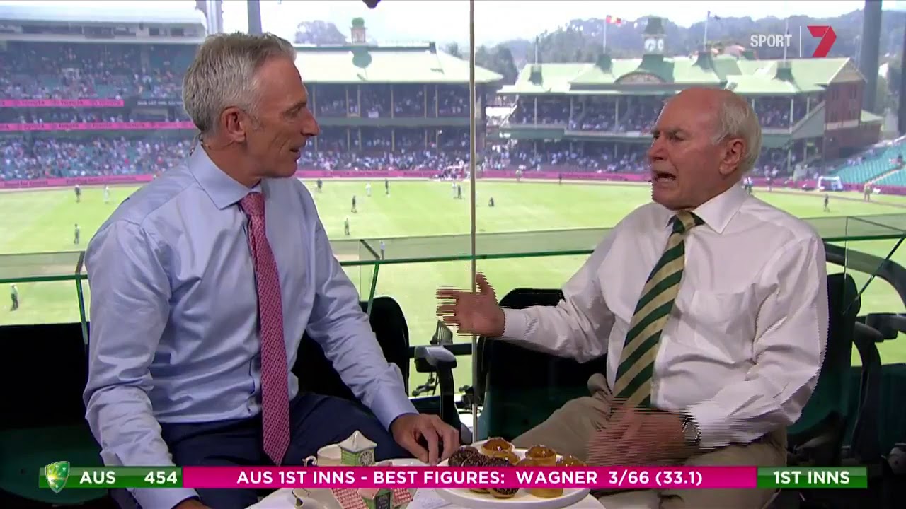 Former Australian PM and self professed cricket tragic Mr John Howard