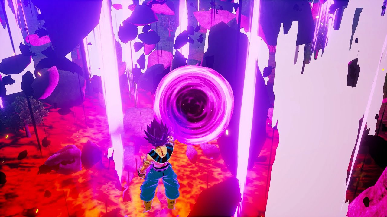 God of Destruction Vegeta Destroys Planets in Dragon Ball Z: Kakarot Mods