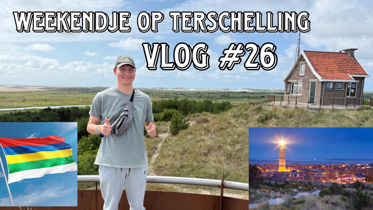 WEEKENDJE OP TERSCHELLING VLOG #26