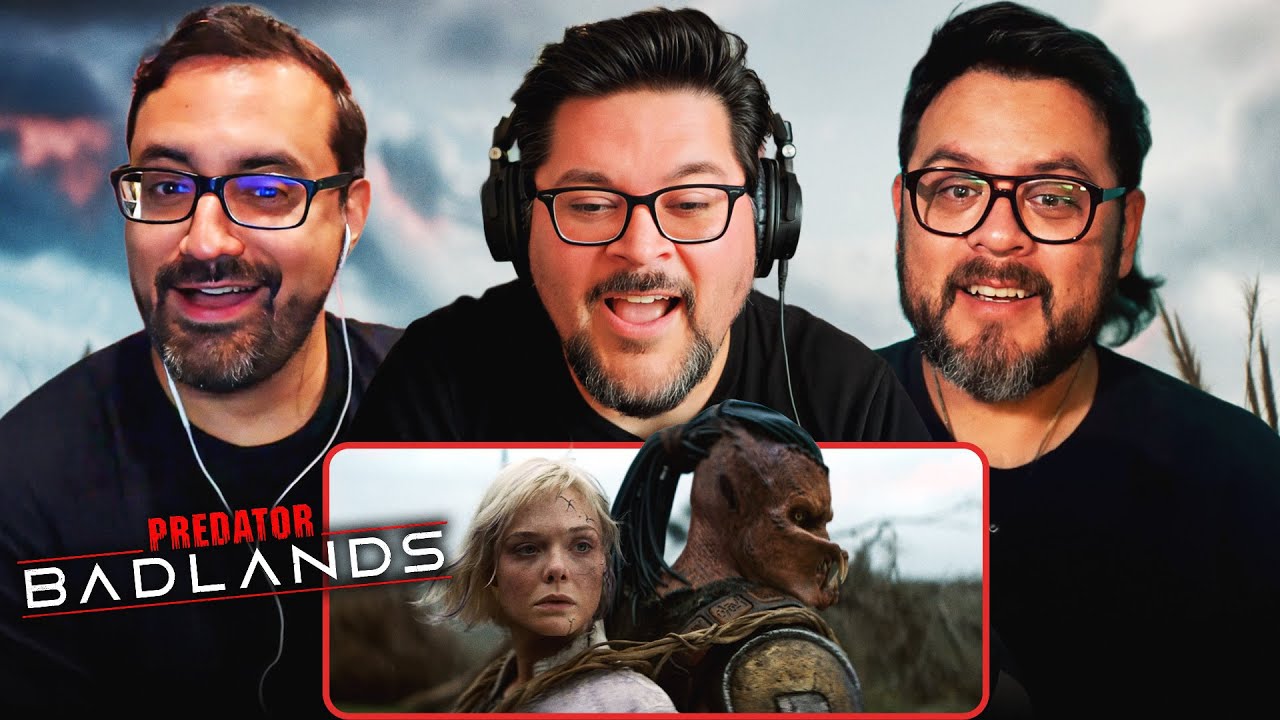 PREDATOR: BADLANDS  TRAILER 2 REACTION! Dan Trachtenberg • Elle Fanning • Weyland Yutani • Alien