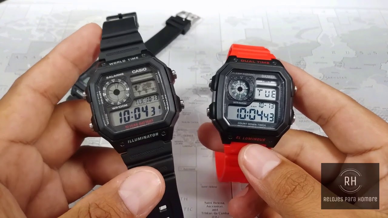 Plática Relojera: Casio Original VS clones/piratería. En español.