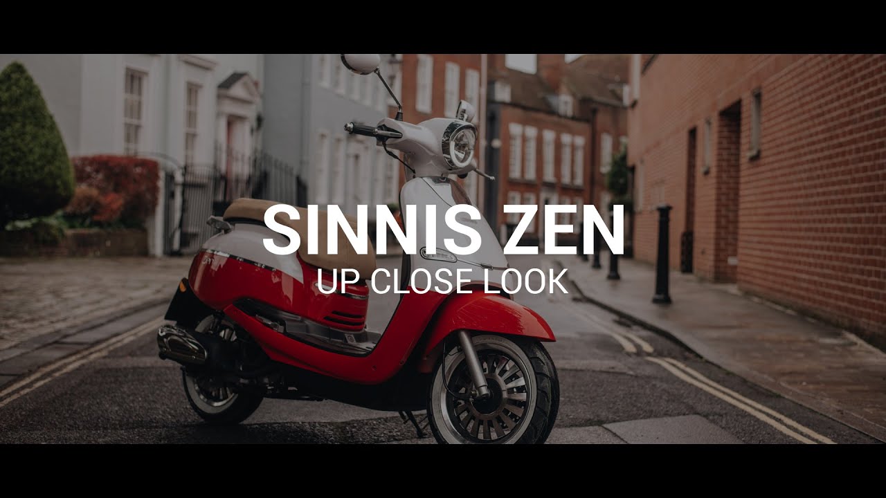 Sinnis ZEN 125cc - Up Close Up