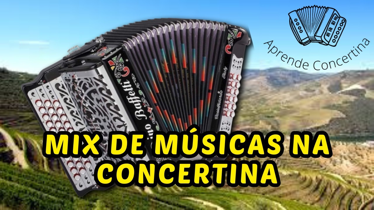 🎶 Várias músicas Tradicionais Portuguesas na Concertina 🪗 [Mix 3]
