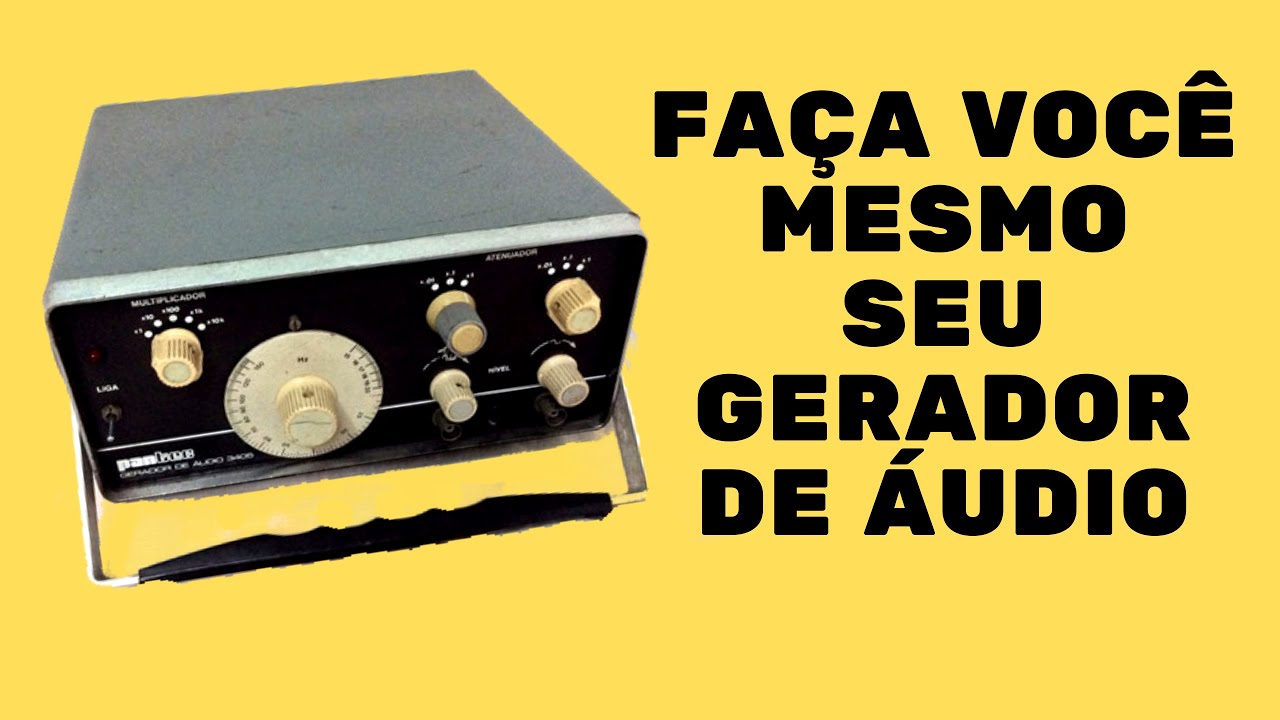 Como Fazer Gerador de Áudio de 2HZ  a 150KHZ