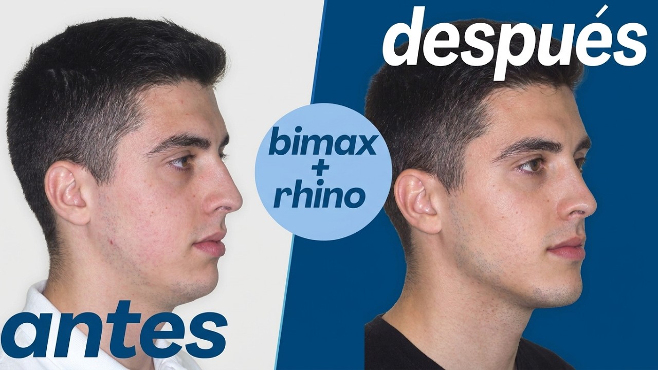 Cirug&iacute;a bimaxilar Caso #115: Javier - Mordida abierta, Biretrusi&oacute;n, Cara larga, Desviaci&oacute;n nasal