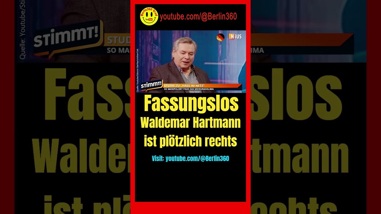 #Waldemar #Hartmann #Waldi #rechts #NiUS #stimmt! #Journalist #Fernsehmoderator #Sportreporter #ard