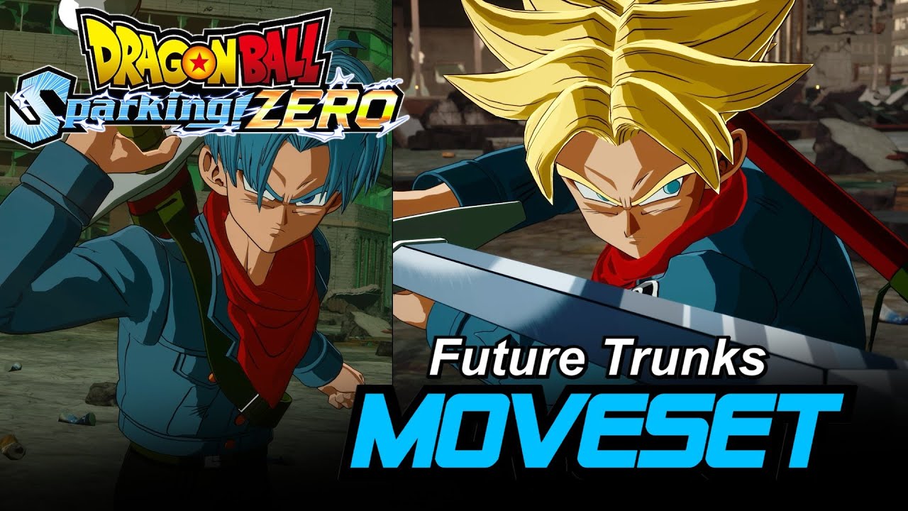 Future Trunks Moveset - DRAGON BALL: Sparking! ZERO | Japanese - 4K 60FPS