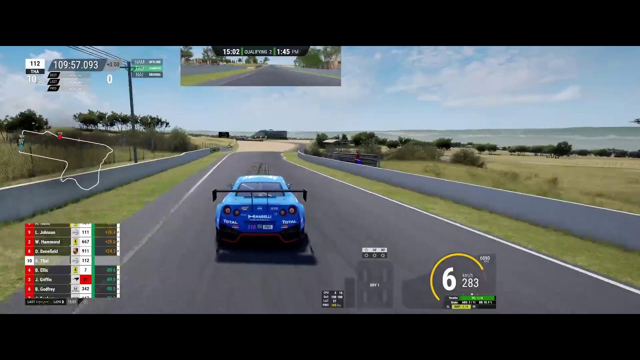 OOR 12 Hrs Bathurst - Qualifying | Car 711