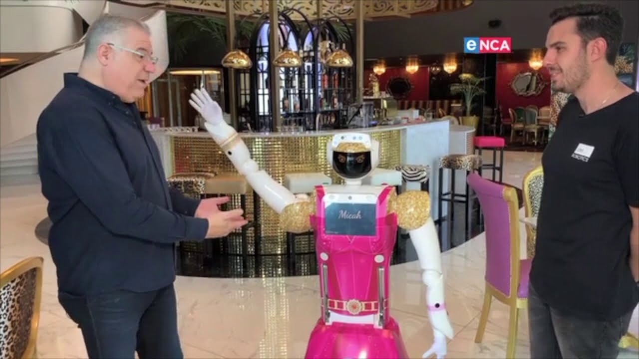 Robots at Sky Hotel Sandton