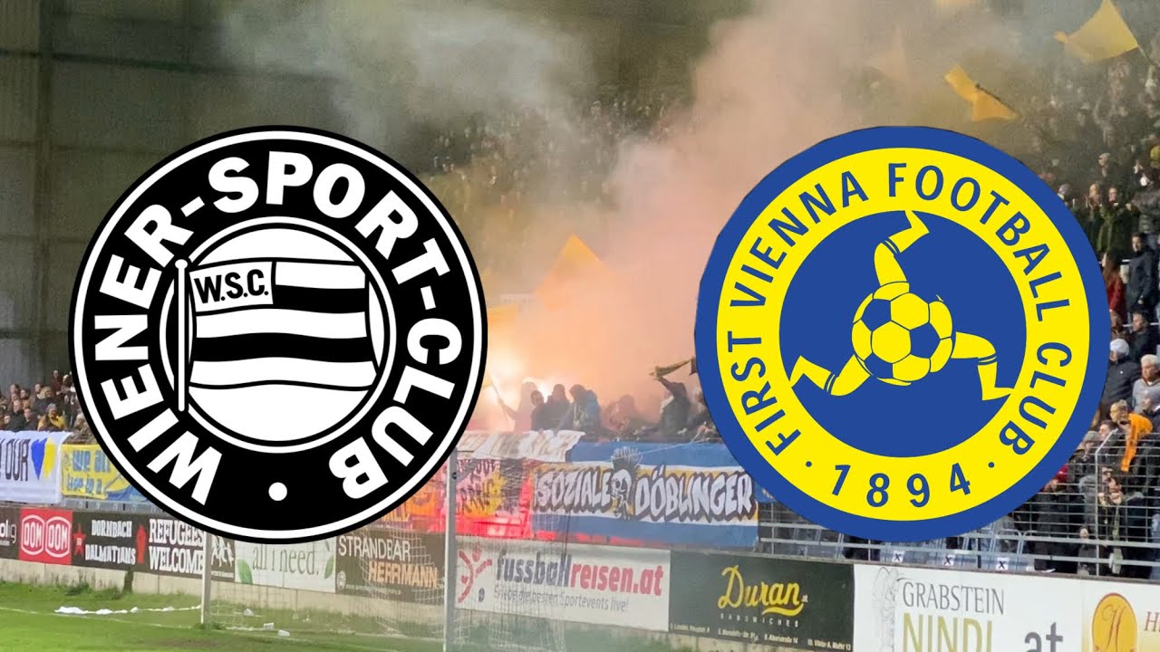 Wiener Sportclub - First Vienna FC | Derby of Love | Stimmung WSC/Vienna & Siegesfeier | Alszeile