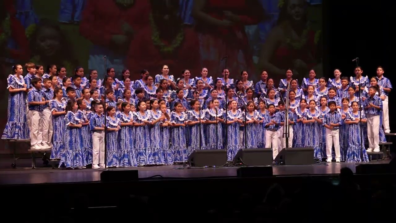 Kamehameha School's Children's Choir - He Leo Aloha No Maui - 2024