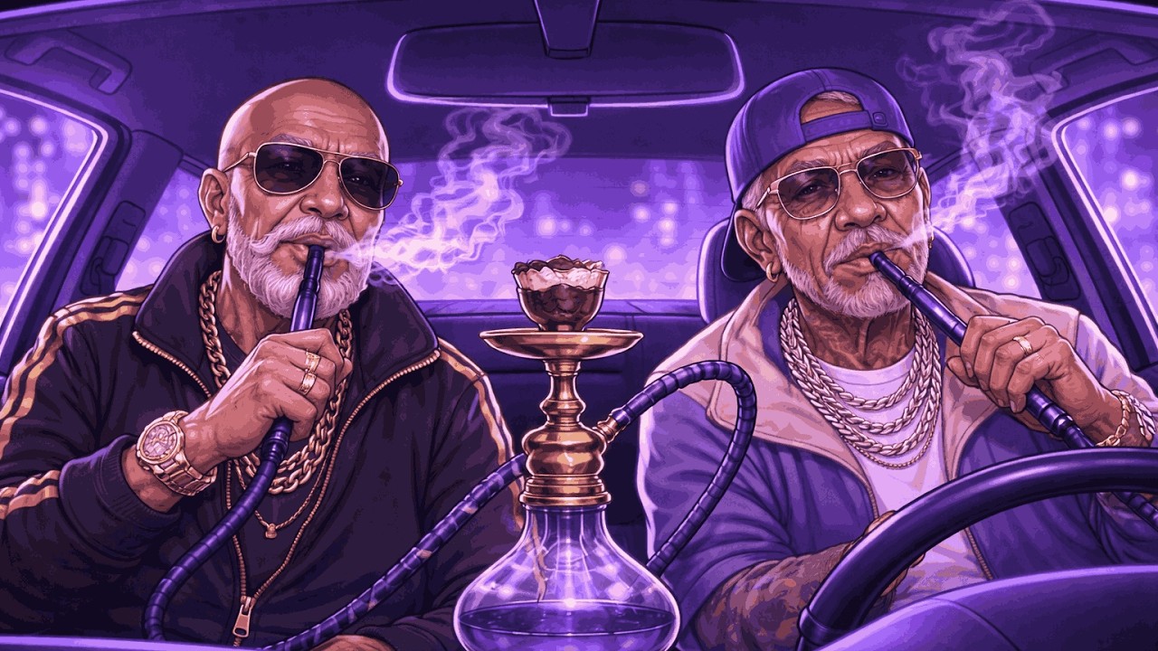 Midnight Smoke Ride — 30 Min 420 Chill Rap | Stoner Vibes • Night Drive • Relaxing Hip-Hop