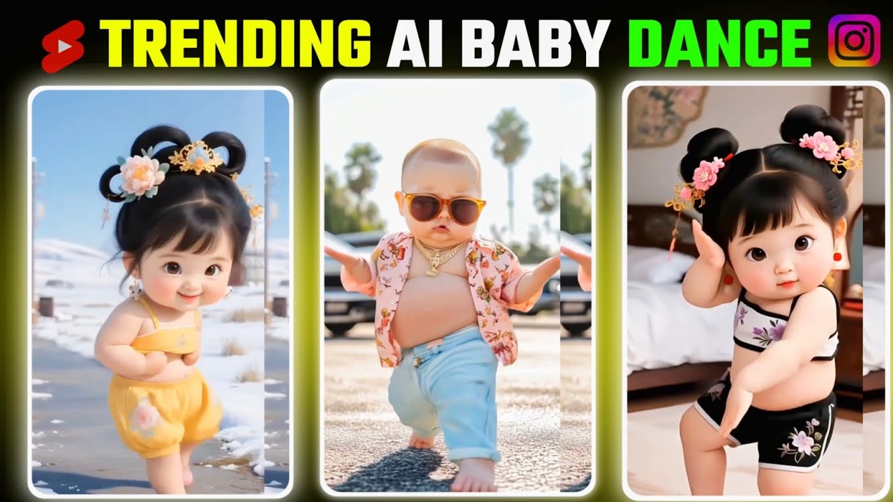 Trending baby AI dance video Kaise baniye | how to make baby dance AI video | AI baby dance video