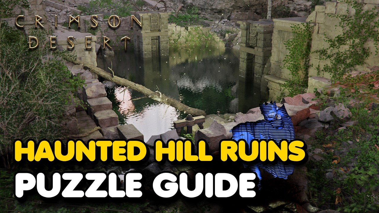 Crimson Desert - Haunted Hill Ruins Puzzle Solution