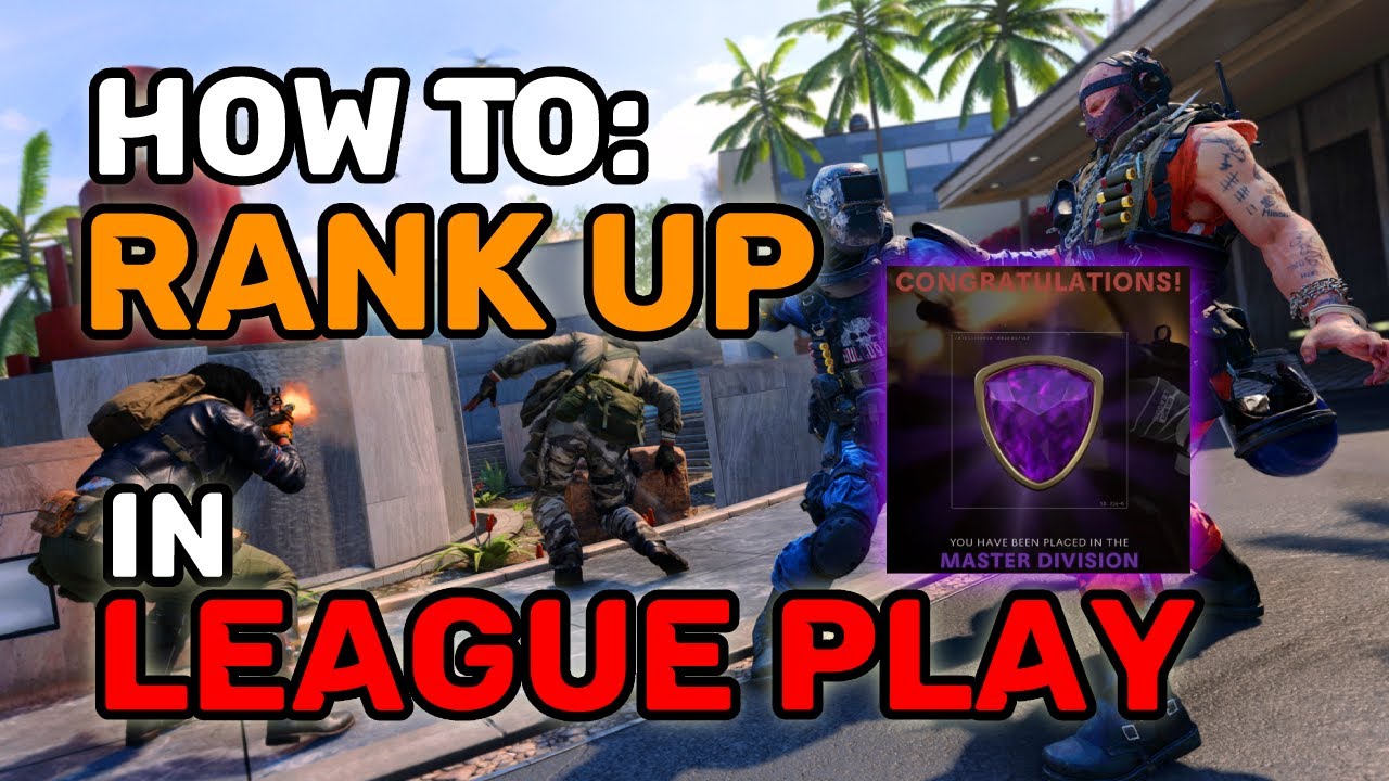 How To RANK UP in CoD Cold War LEAGUE PLAY - Everything You NEED to Know!