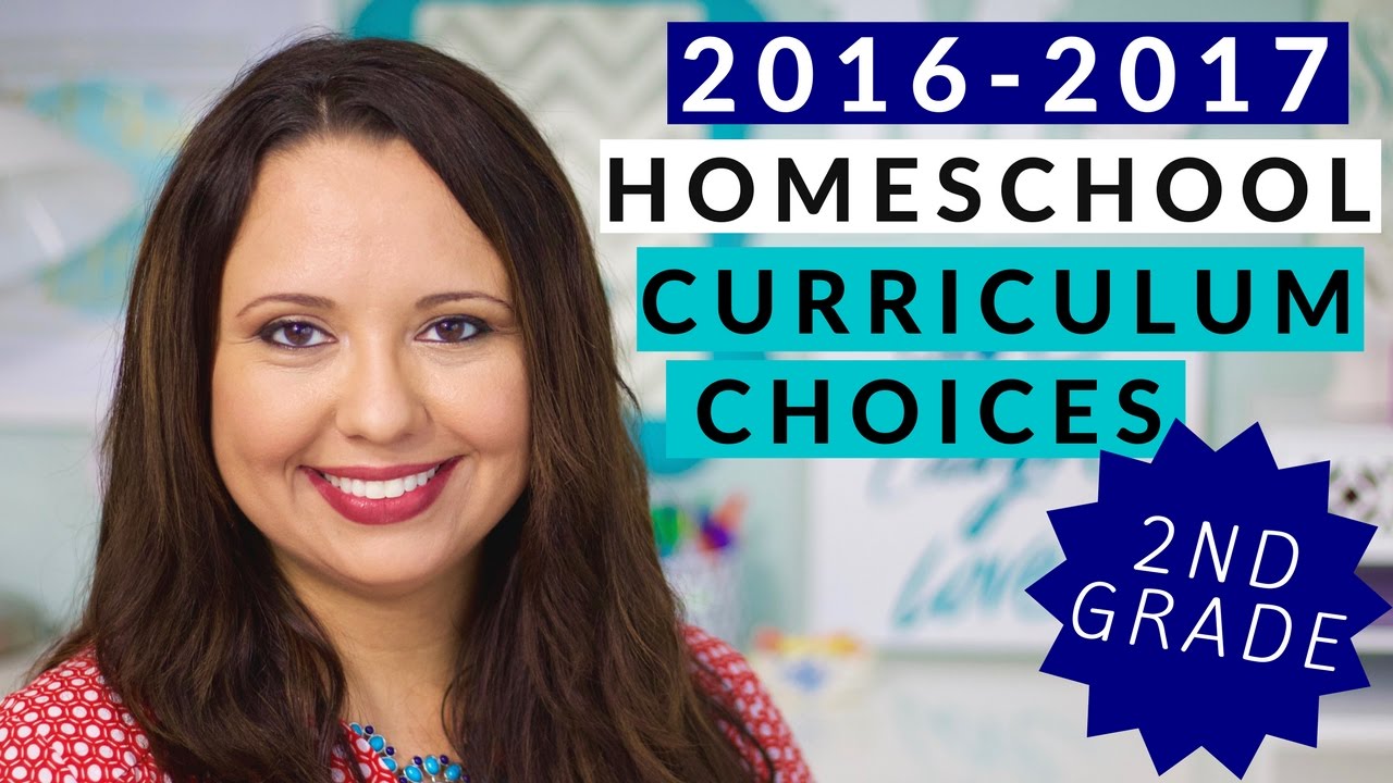 2nd Grade Curriculum Choices 2016-2017