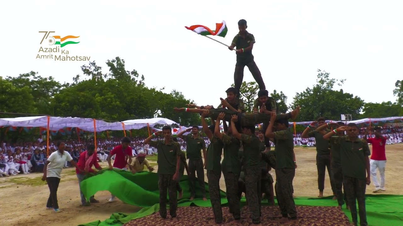 Happy Moments of Independence Day Celebration in Gyan kunj Academy.