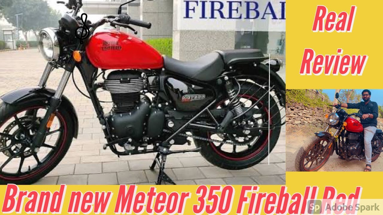 Meteor 350 Fireball Red🔥🔥/Meteor 350/Royal Enfield Meteor/Meteor 350 review,On road price,weight