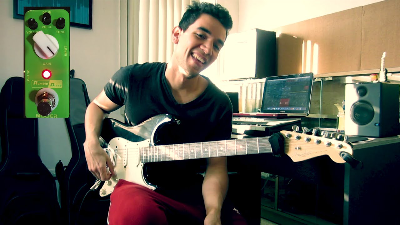 Rumble Drive Mooer - Demo and Review by Paulo Soto