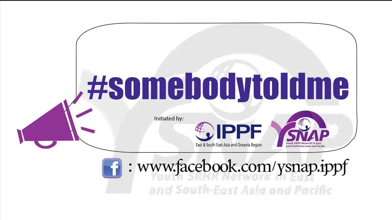 #somebodytoldme online campaign advertisement