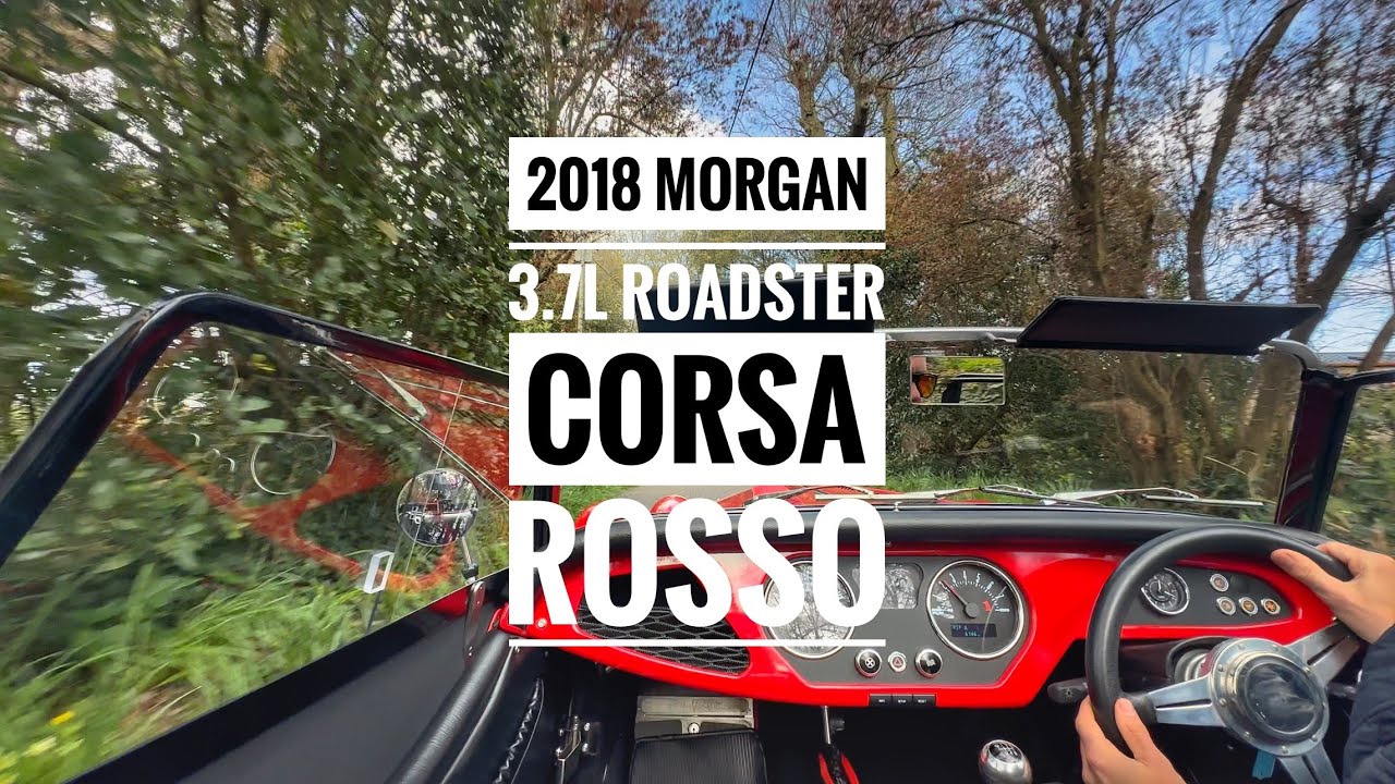 Stunning 2018 Morgan Roadster, Ferrari Corsa rosso, very low mileage