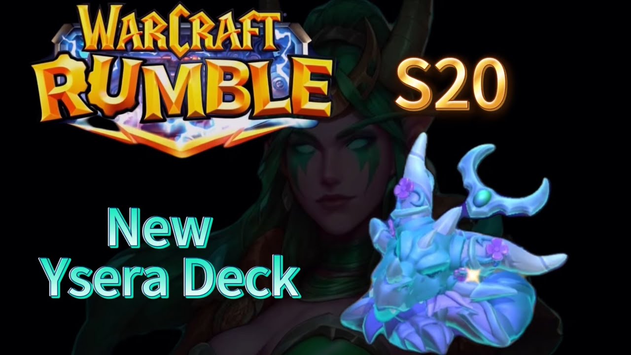 Warcraft Rumble S20 New Ysera Deck【伊瑟拉天鬼】Ysera Vs Ragnaros #warcraftrumble
