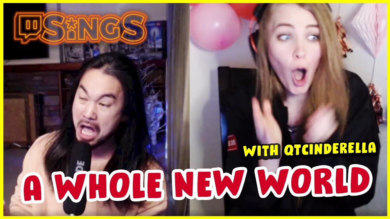 THE BEST DUET EVER IN THE HISTORY OF TWITCH SINGS (ft.QTCinderella)