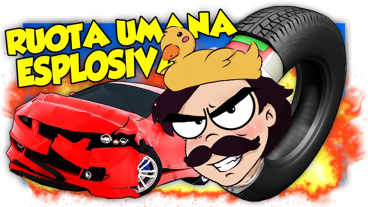 COME DIVENTARE UNA RUOTA UMANA DA DEMOLIZIONE! - Stuntfest ITA [SpGioca]