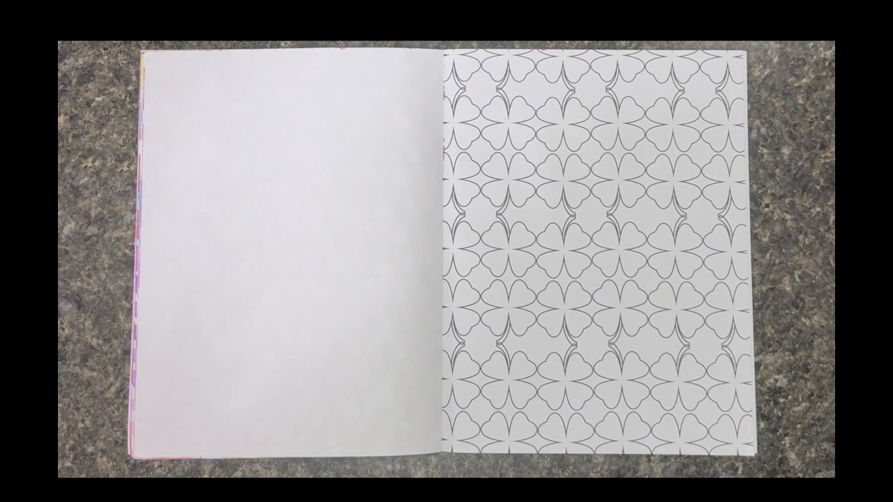 Colour with Me: Satisfying Designs | Field of Shamrocks #monochromemonday