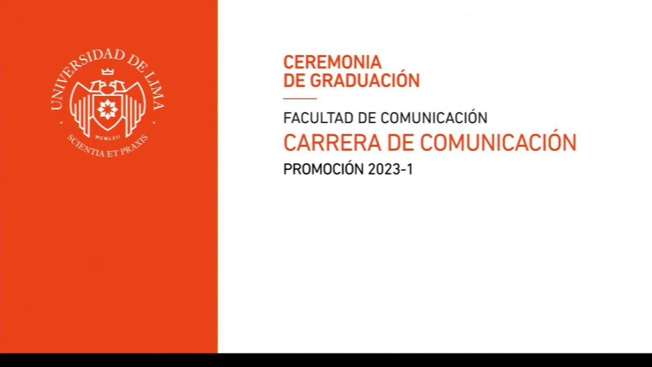 Carrera de Comunicación, Promoción 2023-1