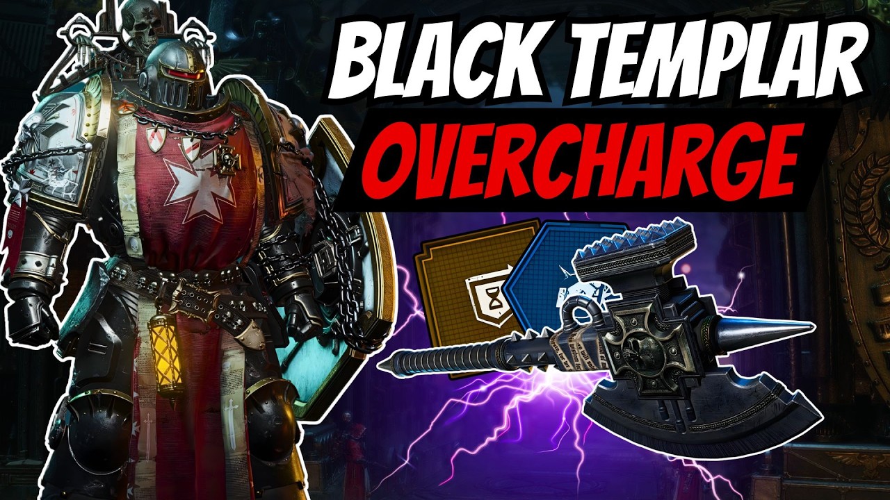 This BLACK TEMPLAR Bulwark Power Axe Build SHREDS Through Double Boss Spawns in Space Marine 2