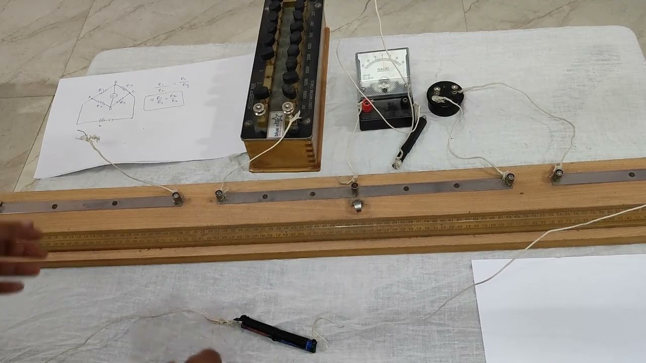 Meter bridge Experiment