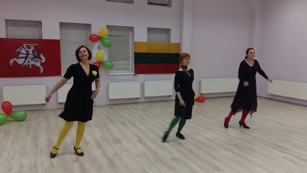 Linijiniai sokiai.L-Dance. In Tango