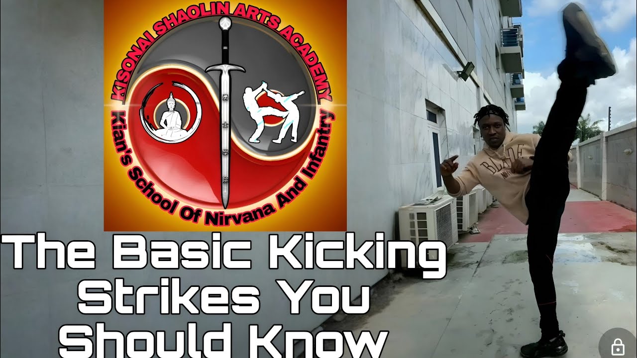 Master Kian Teaching The Basic KICK STRIKES In Combat Sport