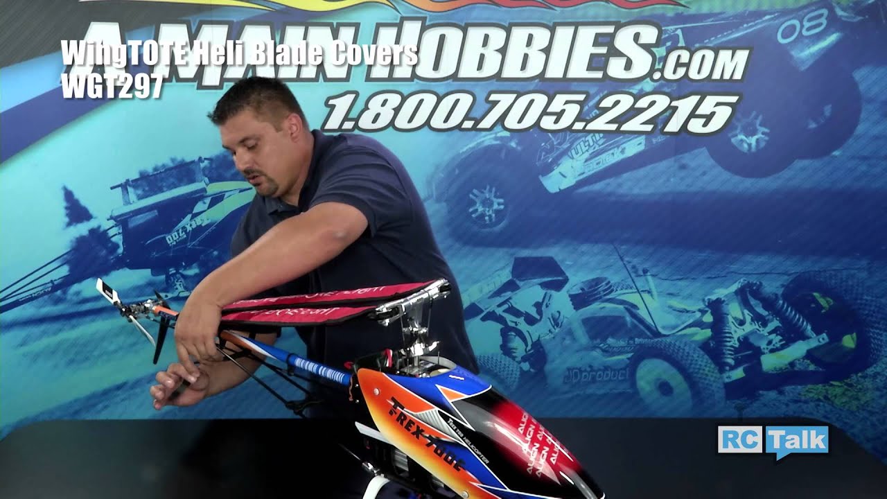 A Main Hobbies' RCTalk: Wing Tote Blade Covers for RC Helicopters