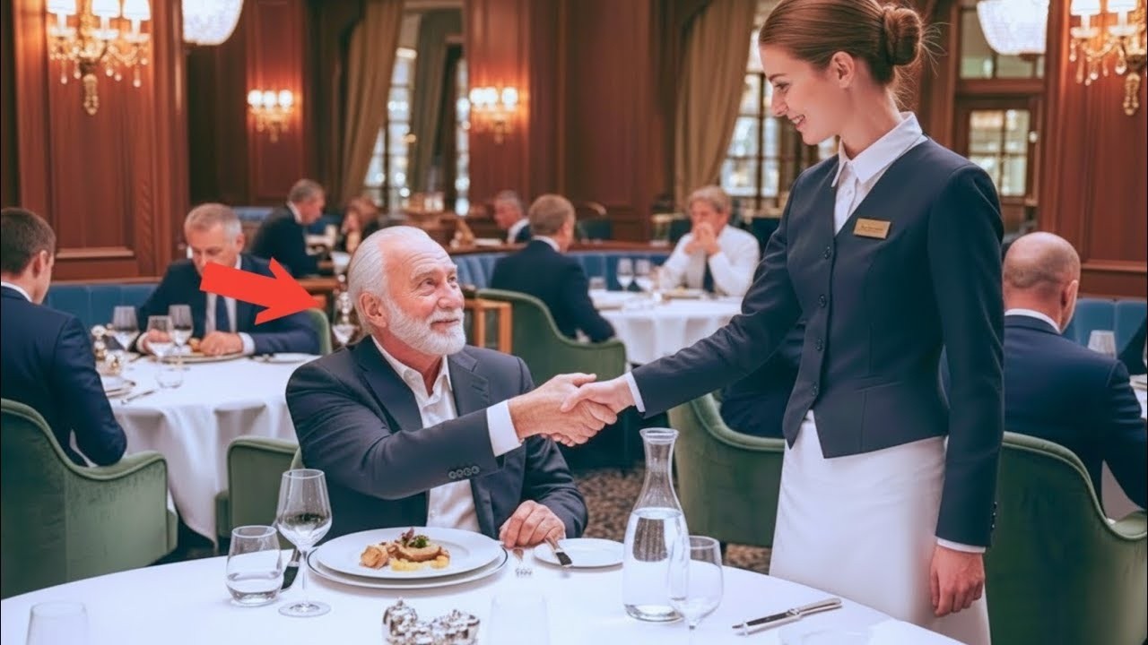 Elle a compris ce que les autres n'ont pas vu. La serveuse qui a sauvé un milliardaire en silence