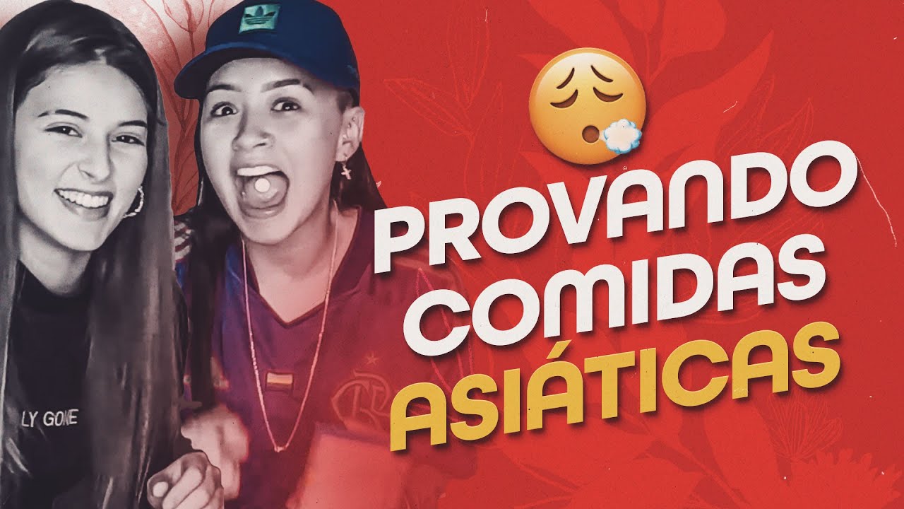 PROVANDO COMIDAS ASIÁTICAS | Lua da Hora (part. Gaby Lopes)