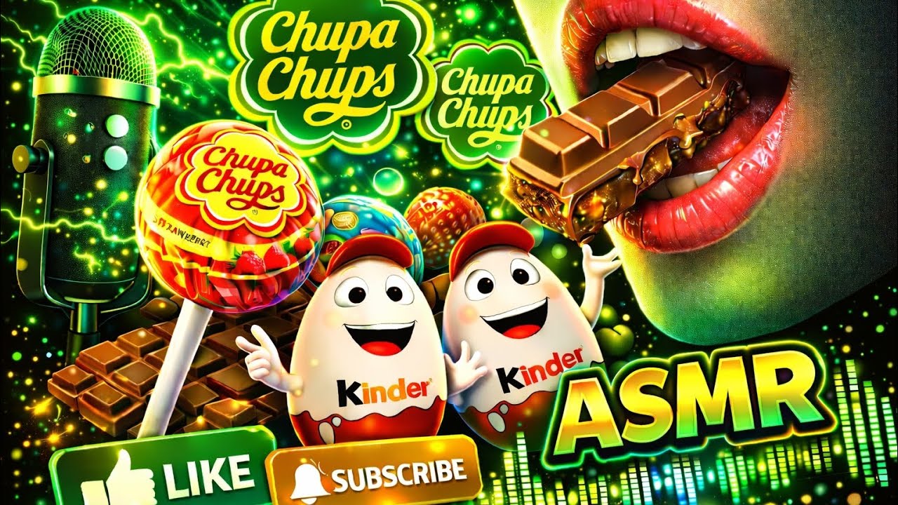 Sweets Candy ASMR Satisfying Video | ASMR Lollipops, Candy and Chocolate, Gummy Candy Cutting Video